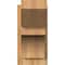 Ekena Millwork Westlake Slat Rough Sawn Outlooker, Western Red Cedar, 8"W x 16"D x 16"H OUT08X16X16WTL06RWR - alternate 4
